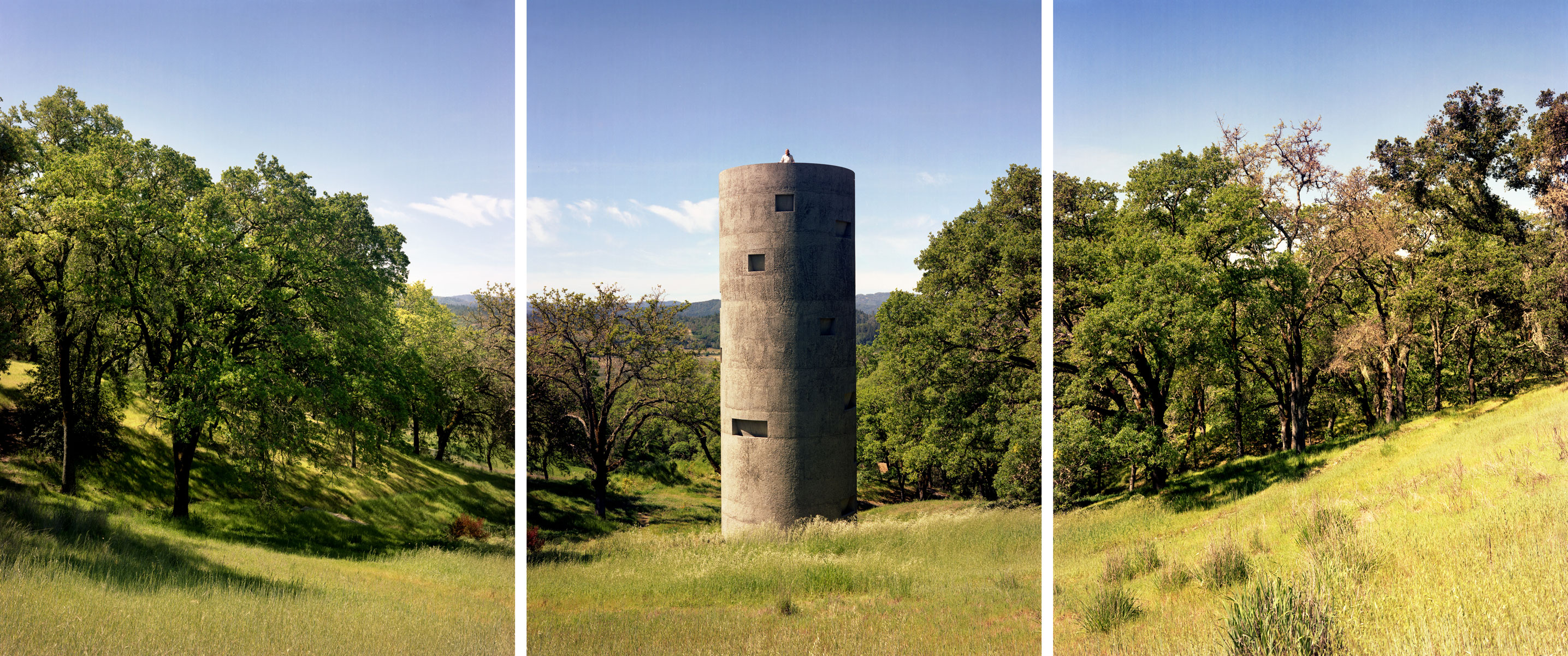 Ann Hamilton, tower · Oliver Ranch